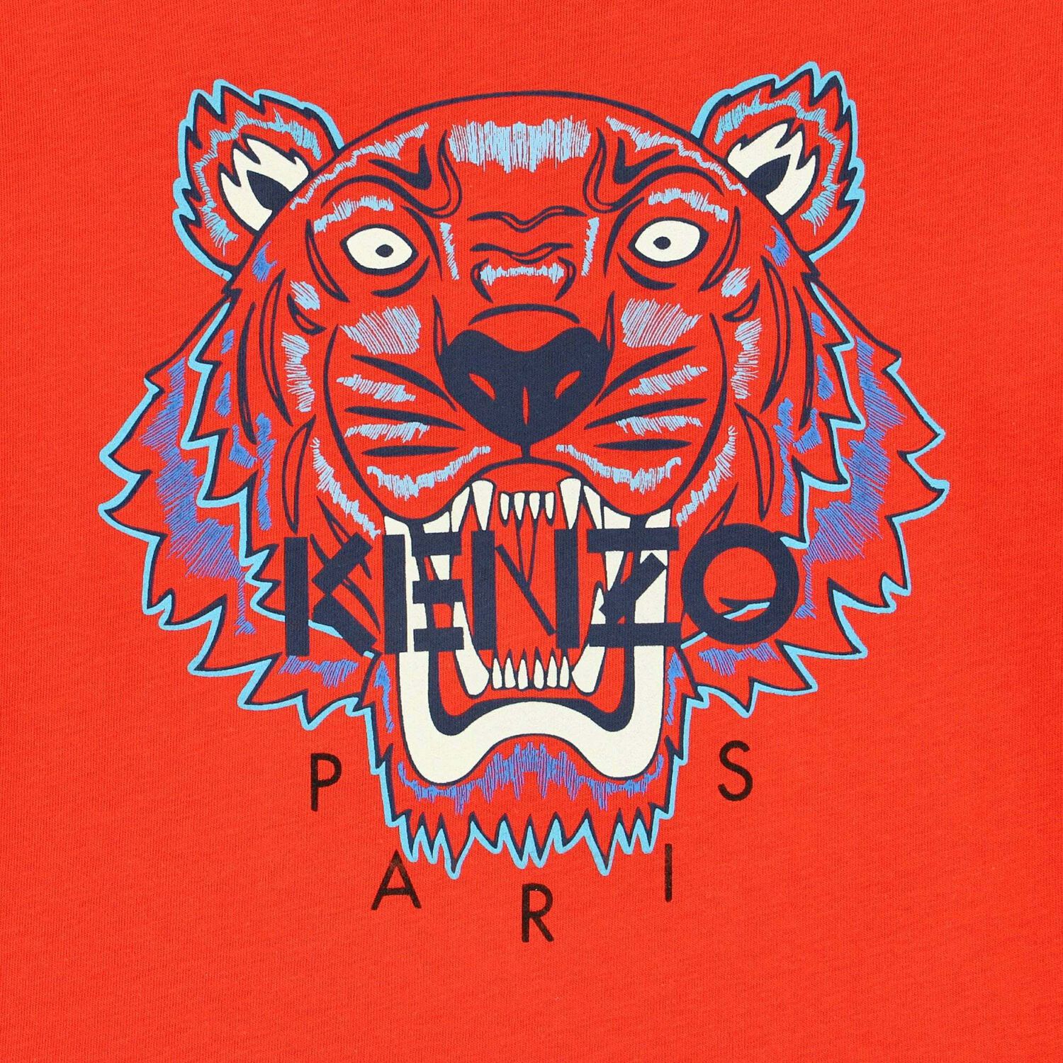 Red Tiger Logo T-Shirt, 1, hi-res image number null