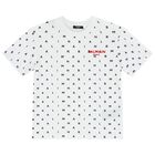 Boys White & Blue Logo T-Shirt, 1, hi-res