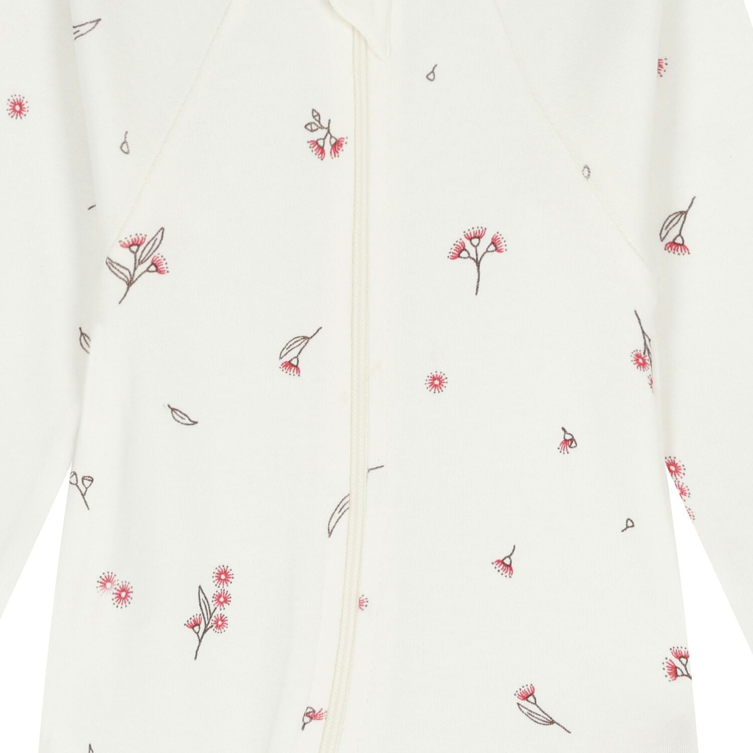 Baby Girls White & Pink Babygrows ( 4 Pack ), 4, hi-res