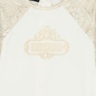 Ivory & Beige Whisper Barocco Babygrow Gift Set , 1, hi-res