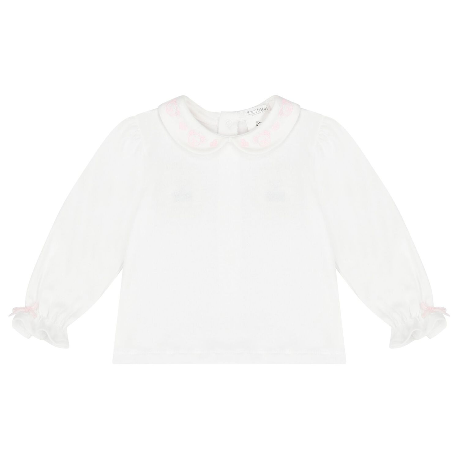 طقم تنورة بنات باللون الوردي والأبيض, 1, hi-res image number null