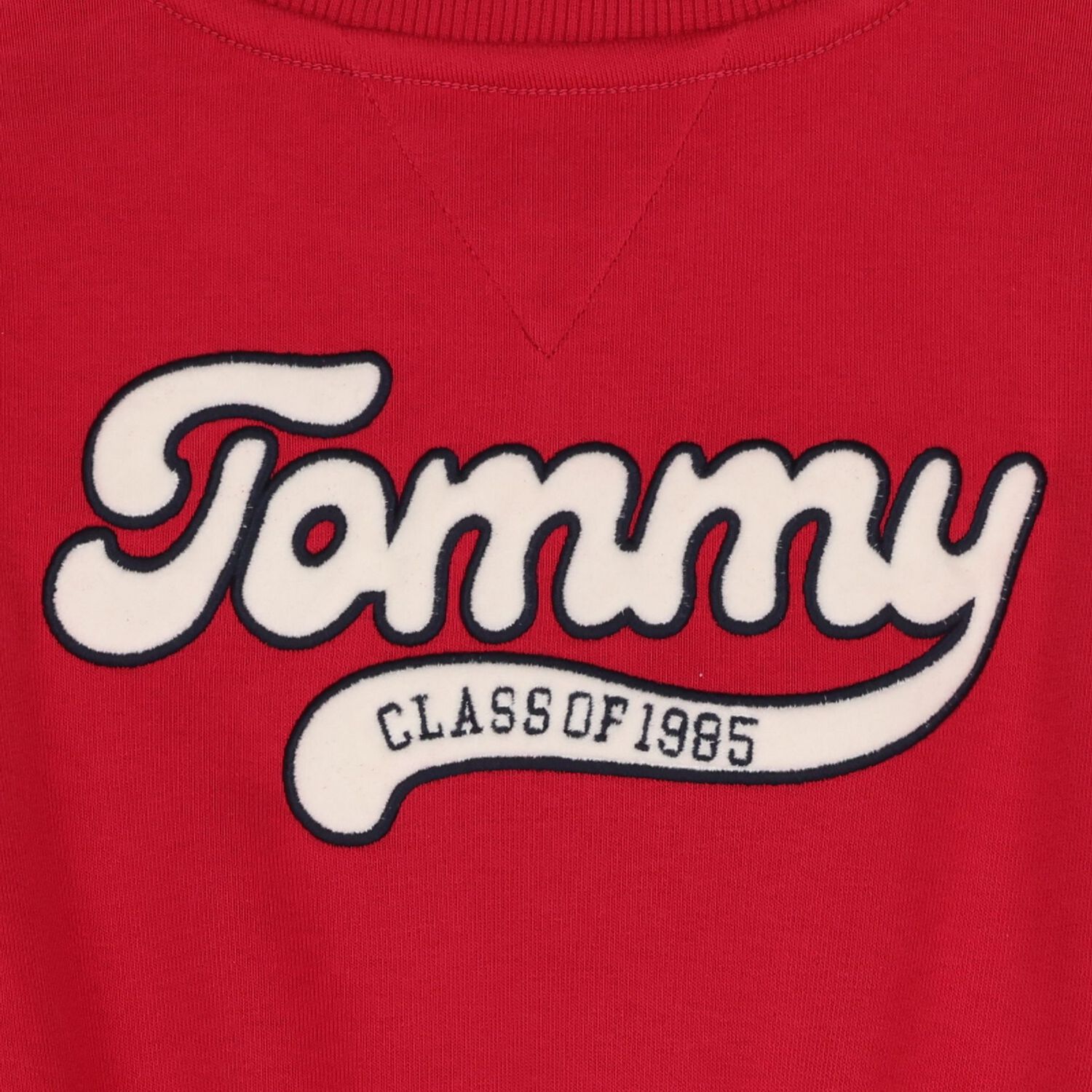 Girls Red Logo Sweatshirt Dress, 1, hi-res