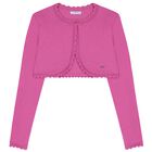 كارديغان بولوير وردي للبنات, 4, hi-res