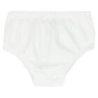 طقم فستان بنات بالشعار باللون الازرق, 3, hi-res