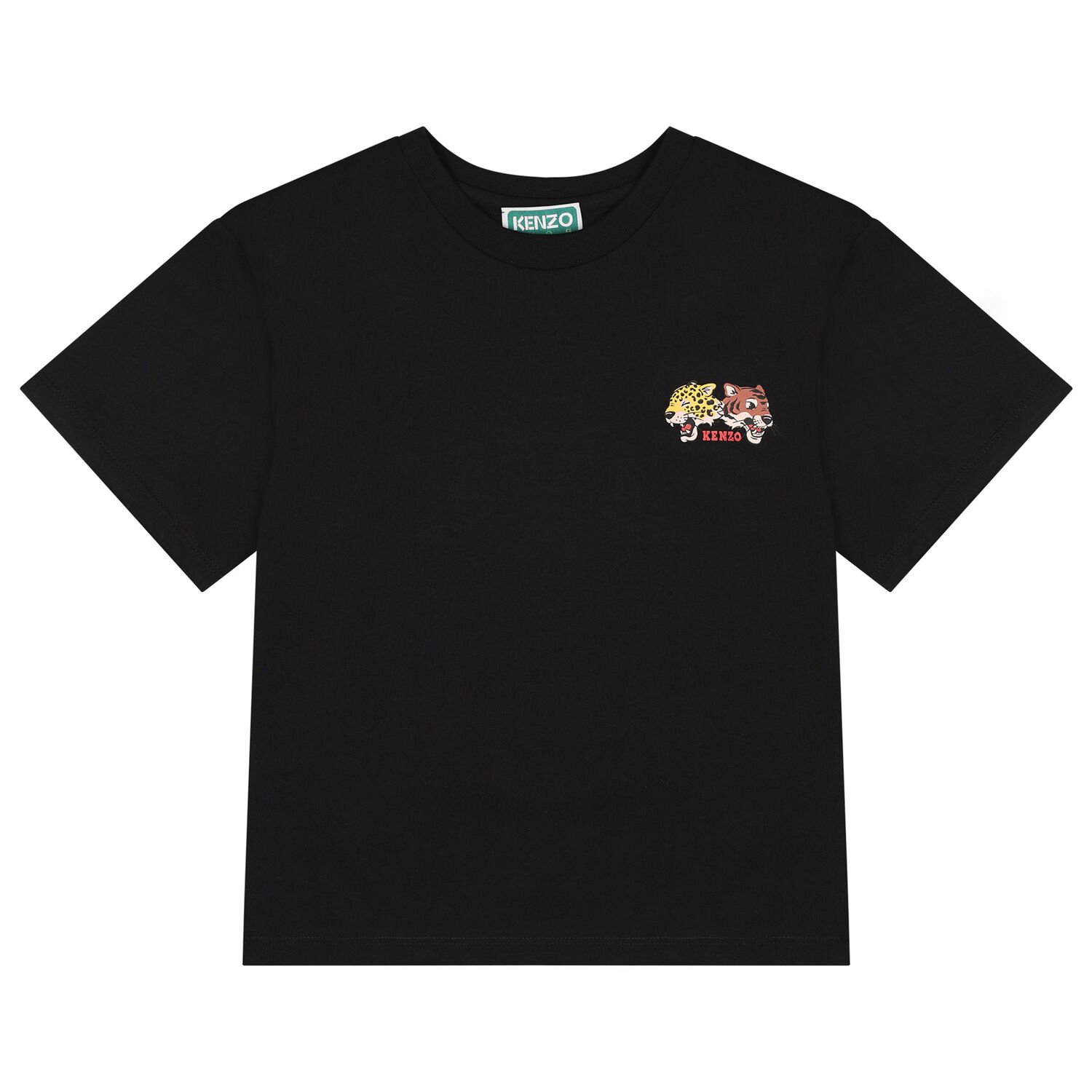 Black Tiger & Friends Logo T-Shirt, 1, hi-res