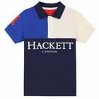 Boys Navy, Red, Ivory & Blue Logo T-Shirt, 1, hi-res