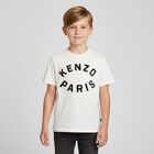 Ivory Logo T-Shirt, 1, hi-res