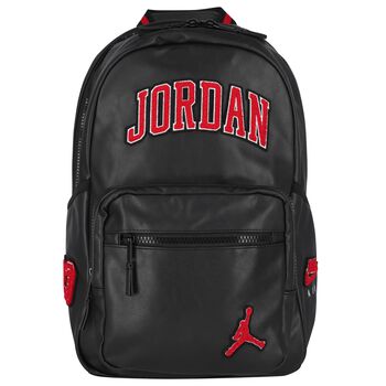 Black Jordan Logo Varsity Backpack