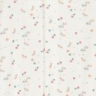    أفرول بنات  بطبعة زهور باللون العاجي, 1, hi-res