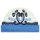 طقم هدايا أفرول باللون الأبيض والأزرق, 1, hi-res