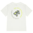 Boys White & Green T-Shirts ( 2-Pack ), 2, hi-res