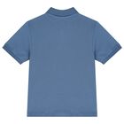 تيشيرت بولو اولاد باللون الازرق, 5, hi-res