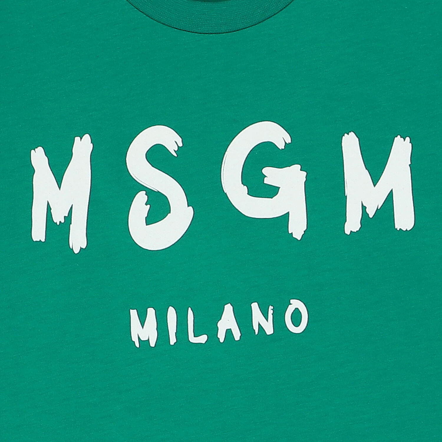 تيشيرت بالشعار باللون الاخضر والابيض, 3, hi-res