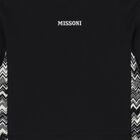 سويت شيرت بنات بالشعار باللون الأسود, 1, hi-res