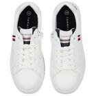 White Logo Trainers, 1, hi-res