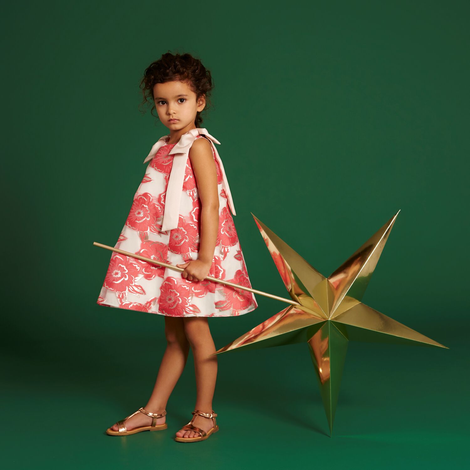 طقم فستان باللون الوردي, 1, hi-res