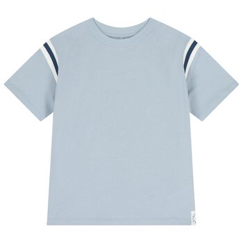 تيشيرت باللون الازرق للأولاد