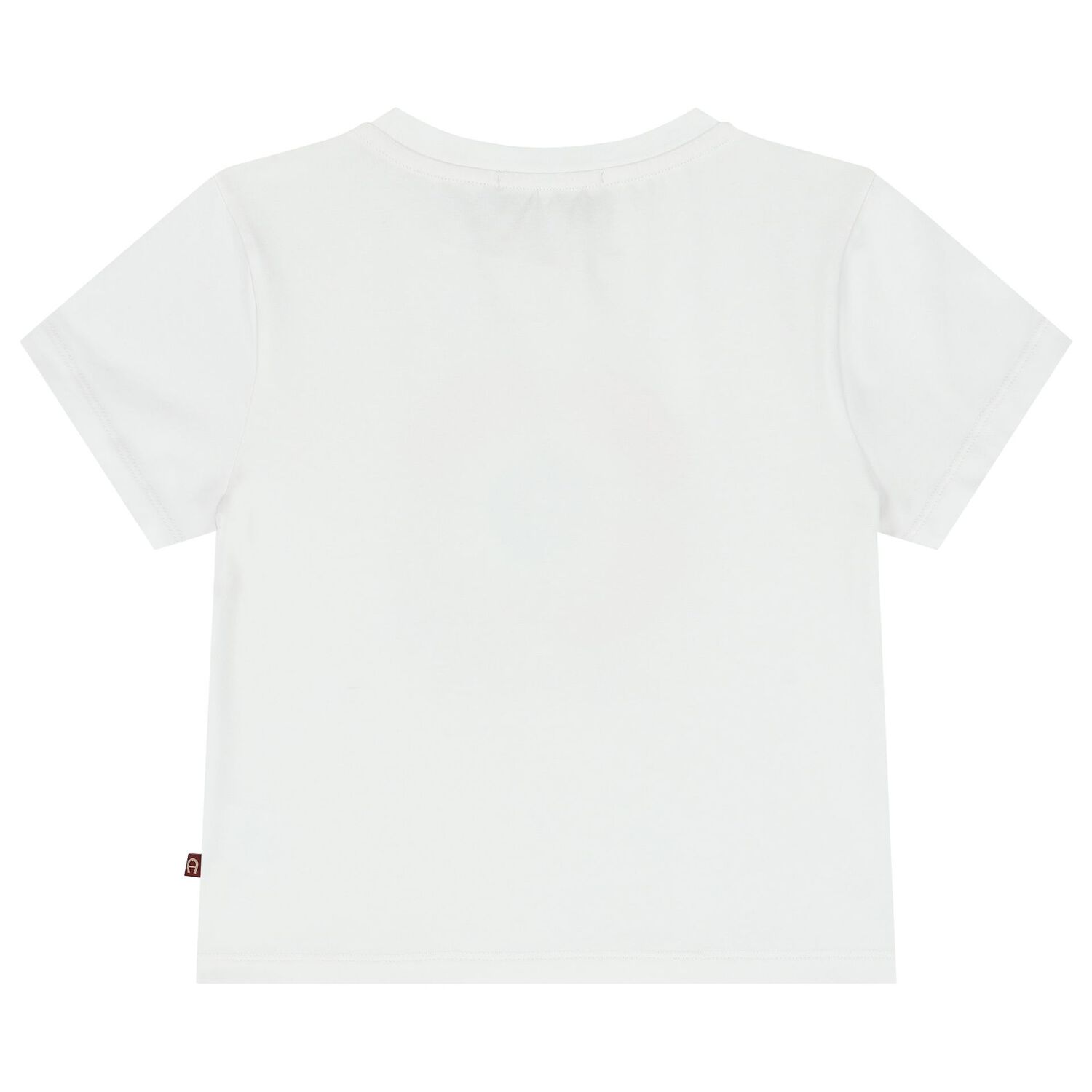Girls White Flower Logo T-Shirt, 1, hi-res image number null