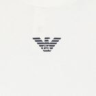 Baby Boys White Logo Long Sleeve Top, 1, hi-res
