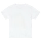 Younger Boys White Gecko T-Shirt, 1, hi-res