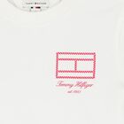 Boys White Logo T-Shirt, 3, hi-res