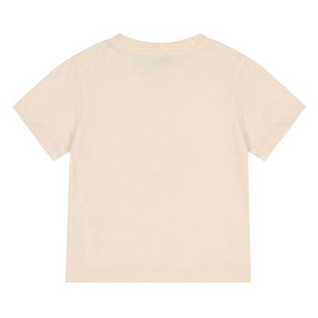 Younger Ivory Tiger Logo T-Shirt