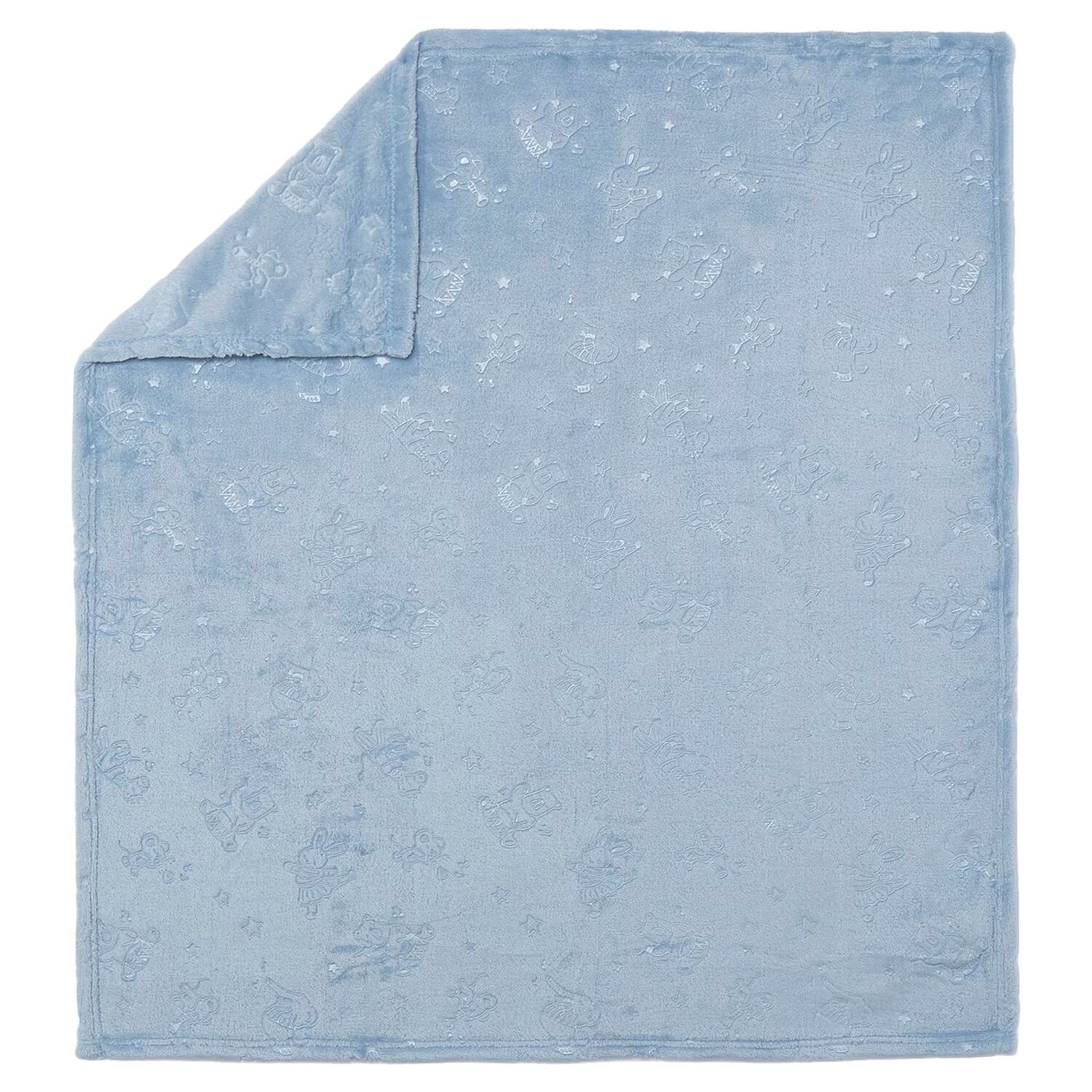 Baby Boys Blue Koala Doudou Comforter & Blanket Set, 3, hi-res