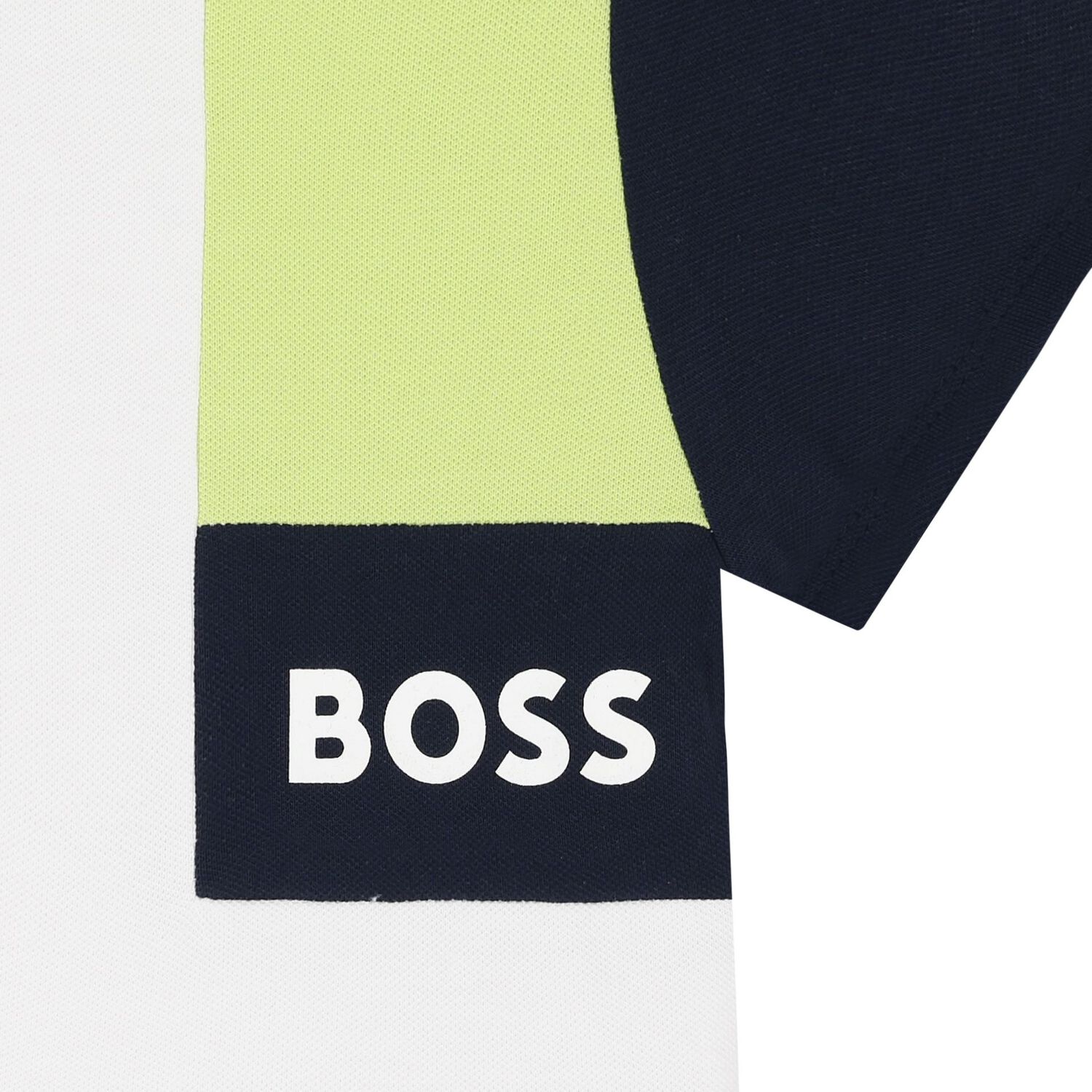 قميص أبيض بشعار للأولاد الصغار, 1, hi-res