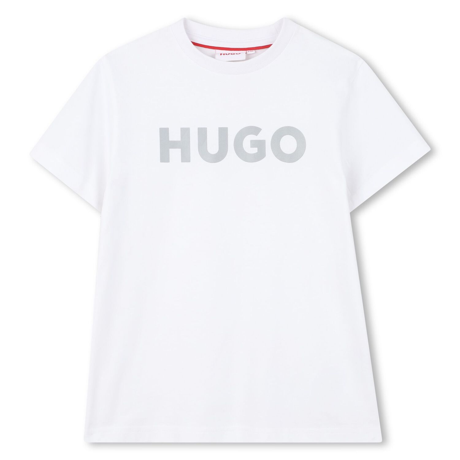 Boys White Logo T-Shirt, 2, hi-res