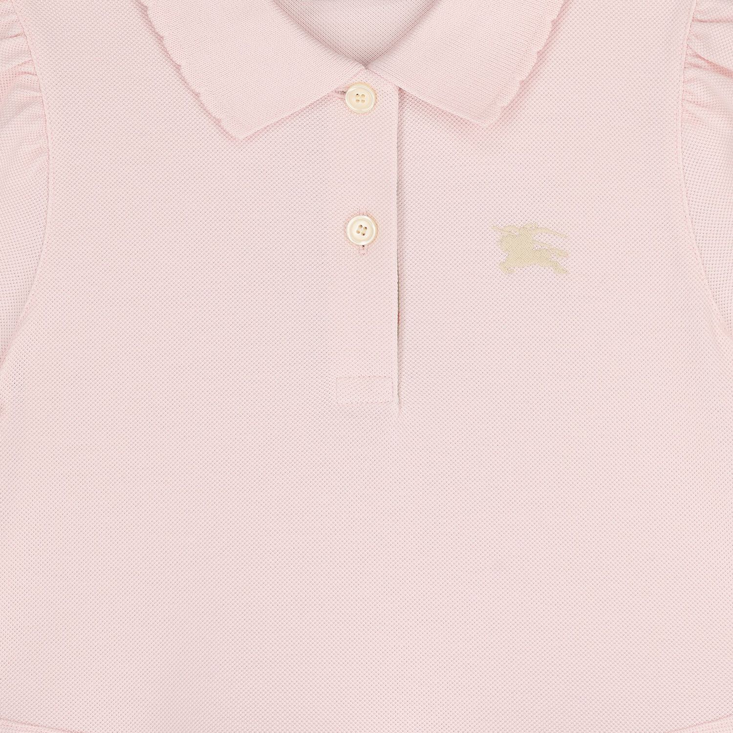 فستان بنات واسع بالشعار باللون الوردى , 1, hi-res