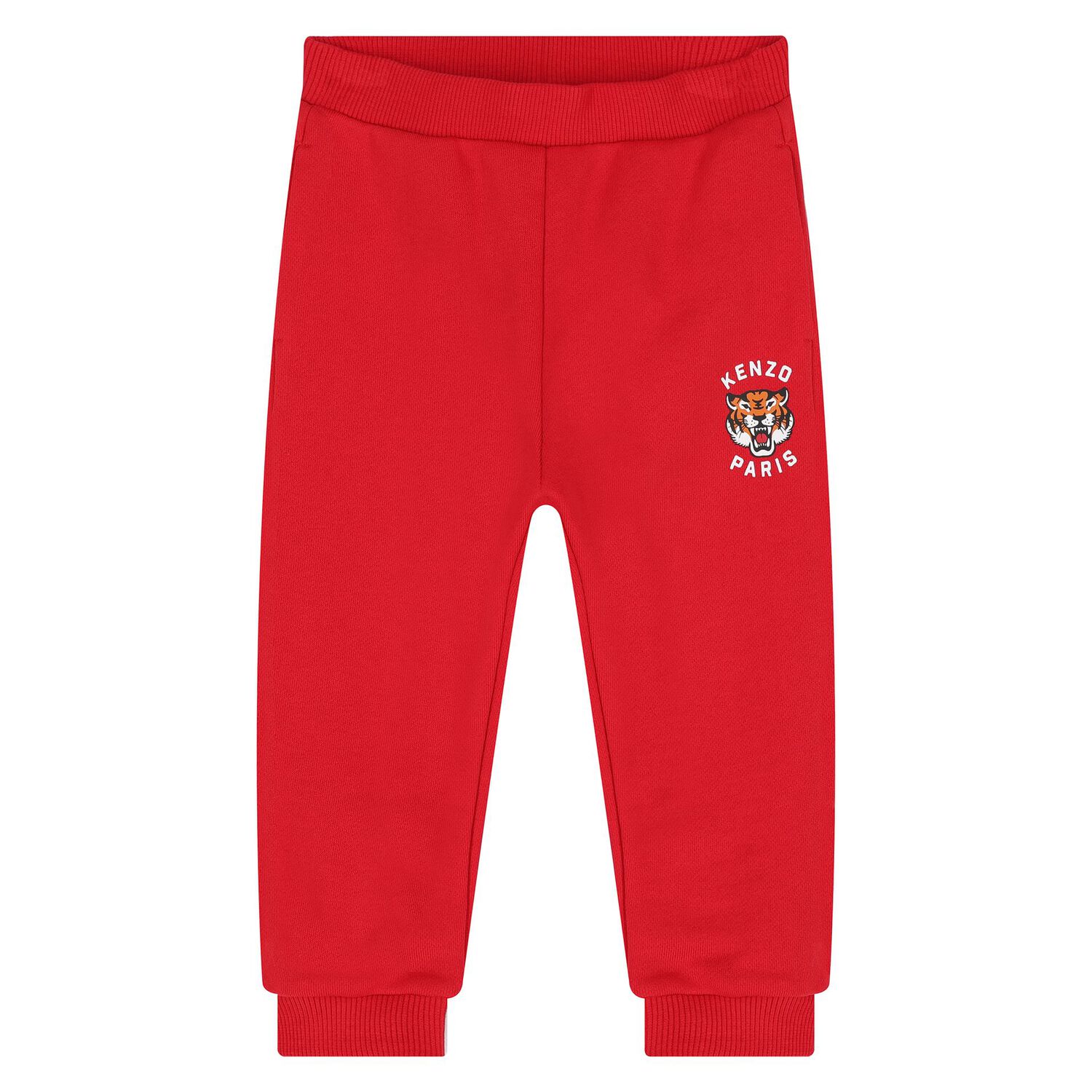 Younger Red Tiger Logo Tracksuit, 3, hi-res image number null