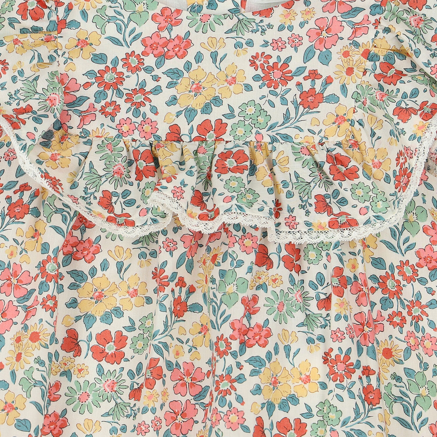 فستان بطبعة الزهور متعدد الألوان, 1, hi-res image number null