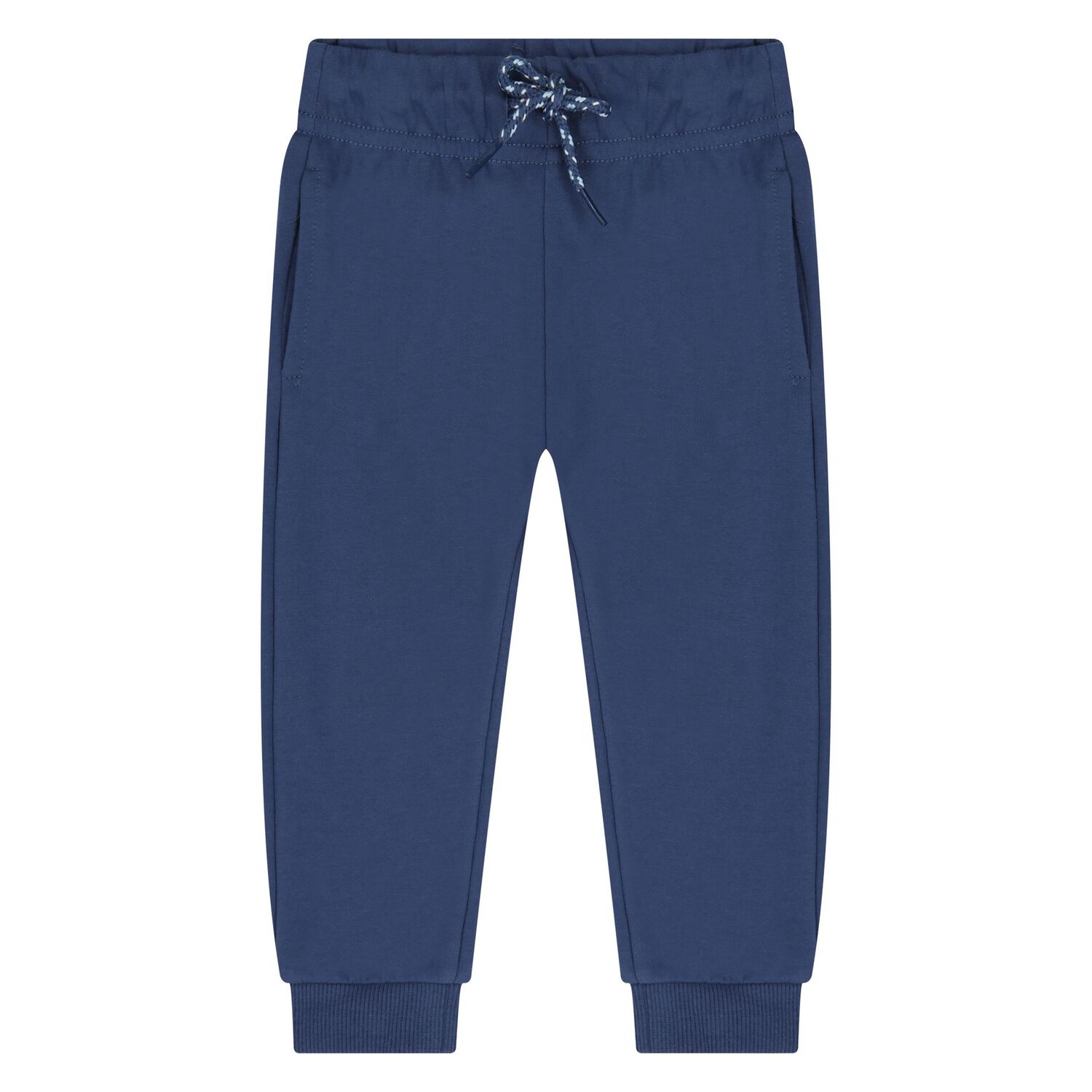 Younger Boys Blue & Navy Blue Tracksuit Set ( 3 Piece ), 1, hi-res