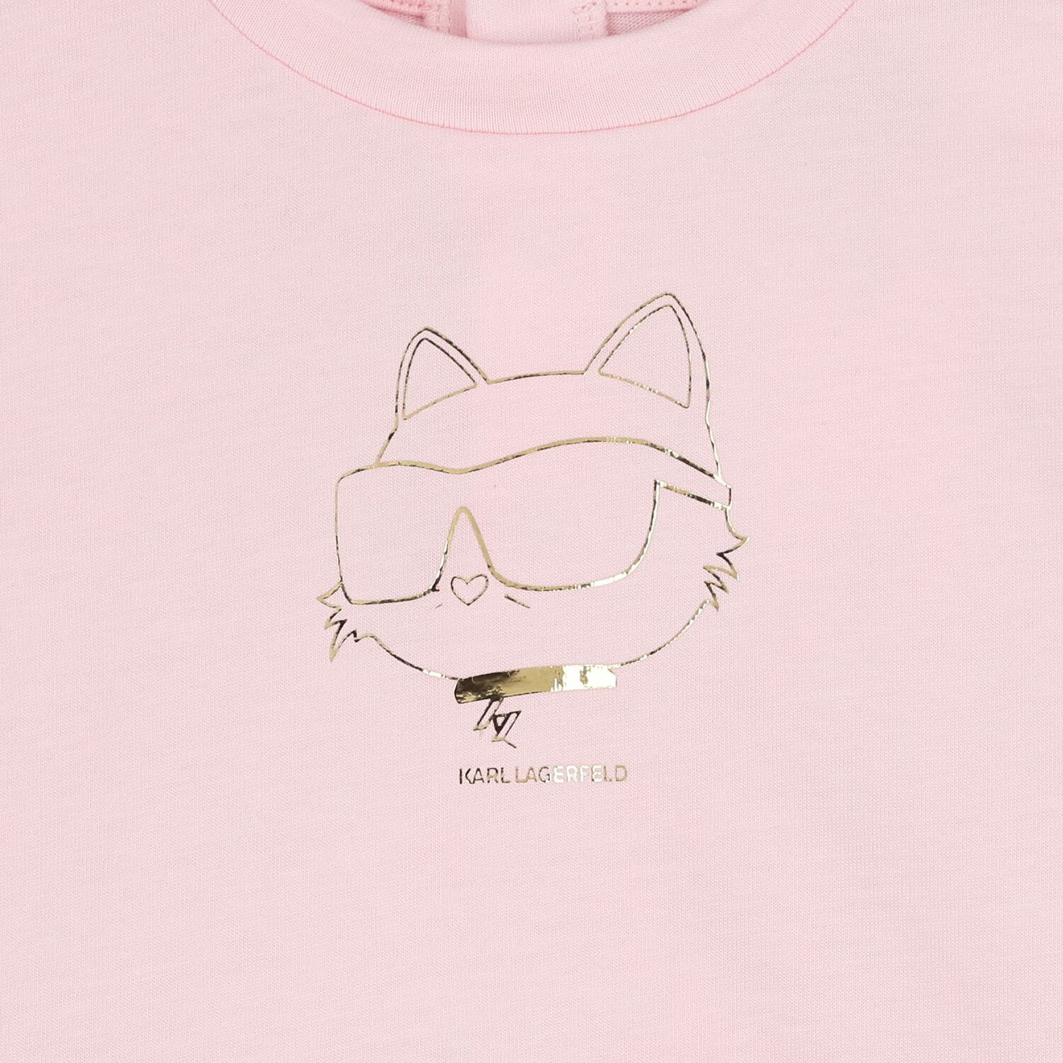 Baby Girls Pink & White Leggings Set, 1, hi-res