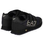 حذاء رياضى بالشعار الاسود والذهبى للاولاد, 1, hi-res