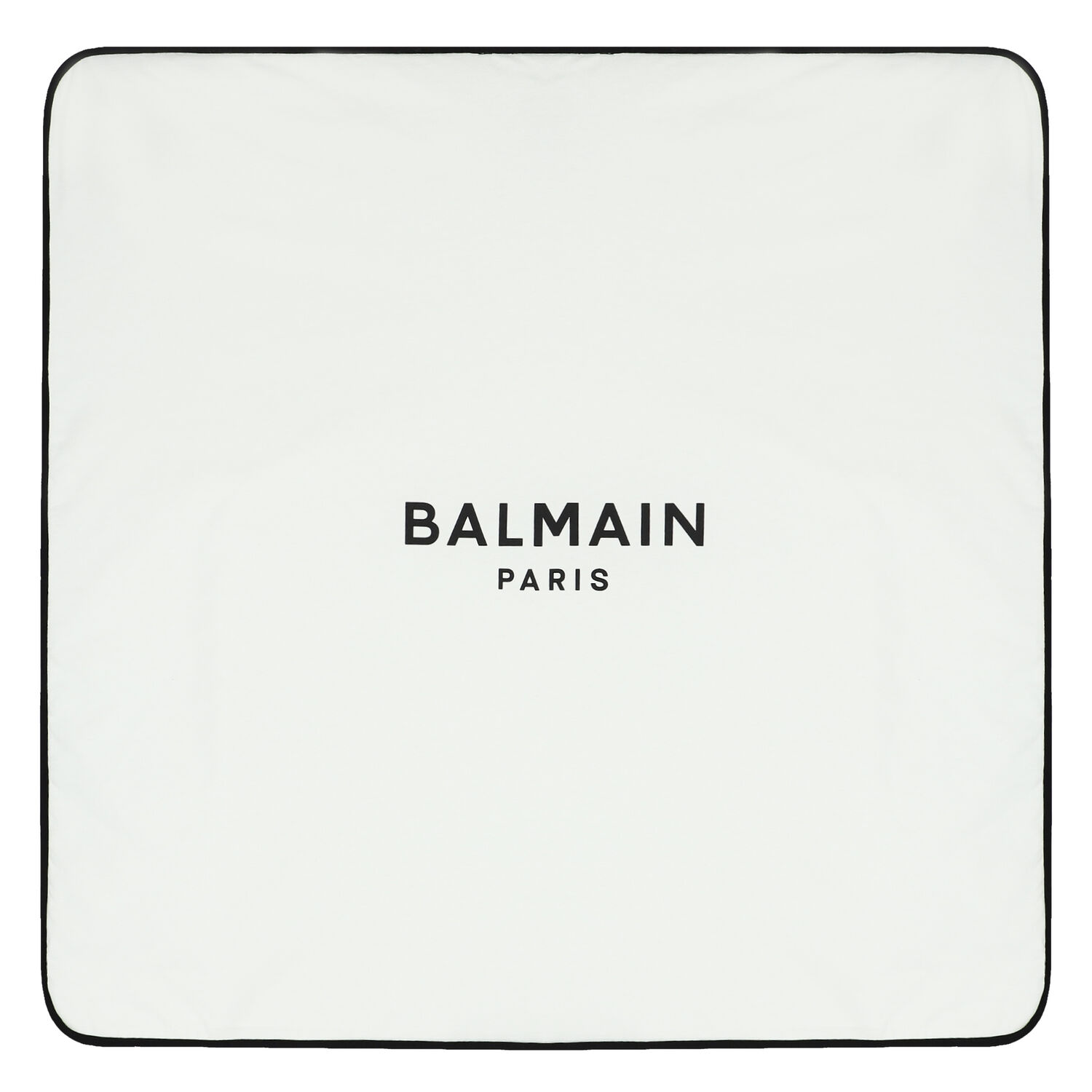 White Logo Baby Blanket, 1, hi-res