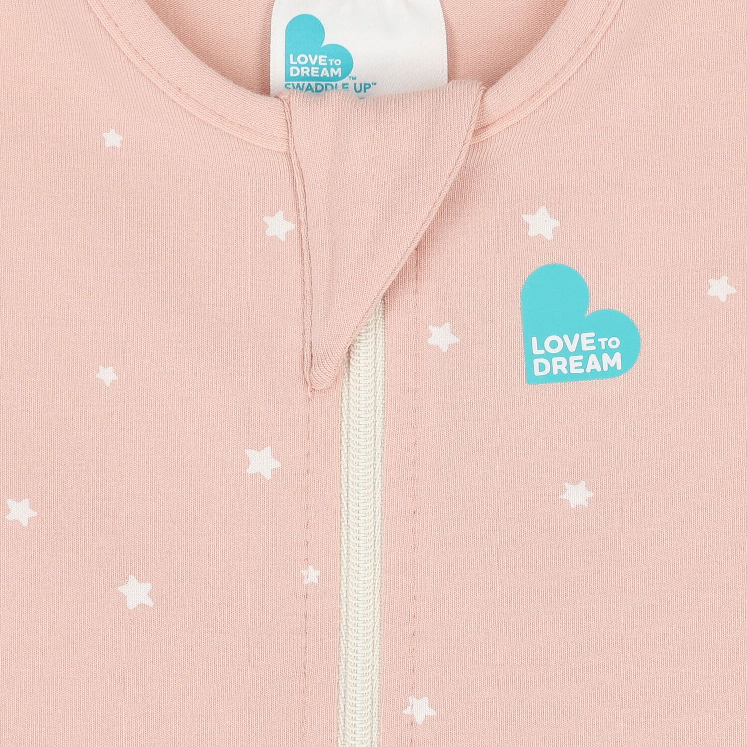 Baby Girl Pink Logo Star Swaddle Up, 1, hi-res