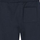 Boys Navy Blue Logo Joggers, 1, hi-res