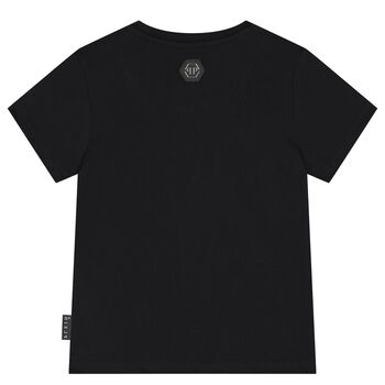 Boys Black Logo T-Shirt