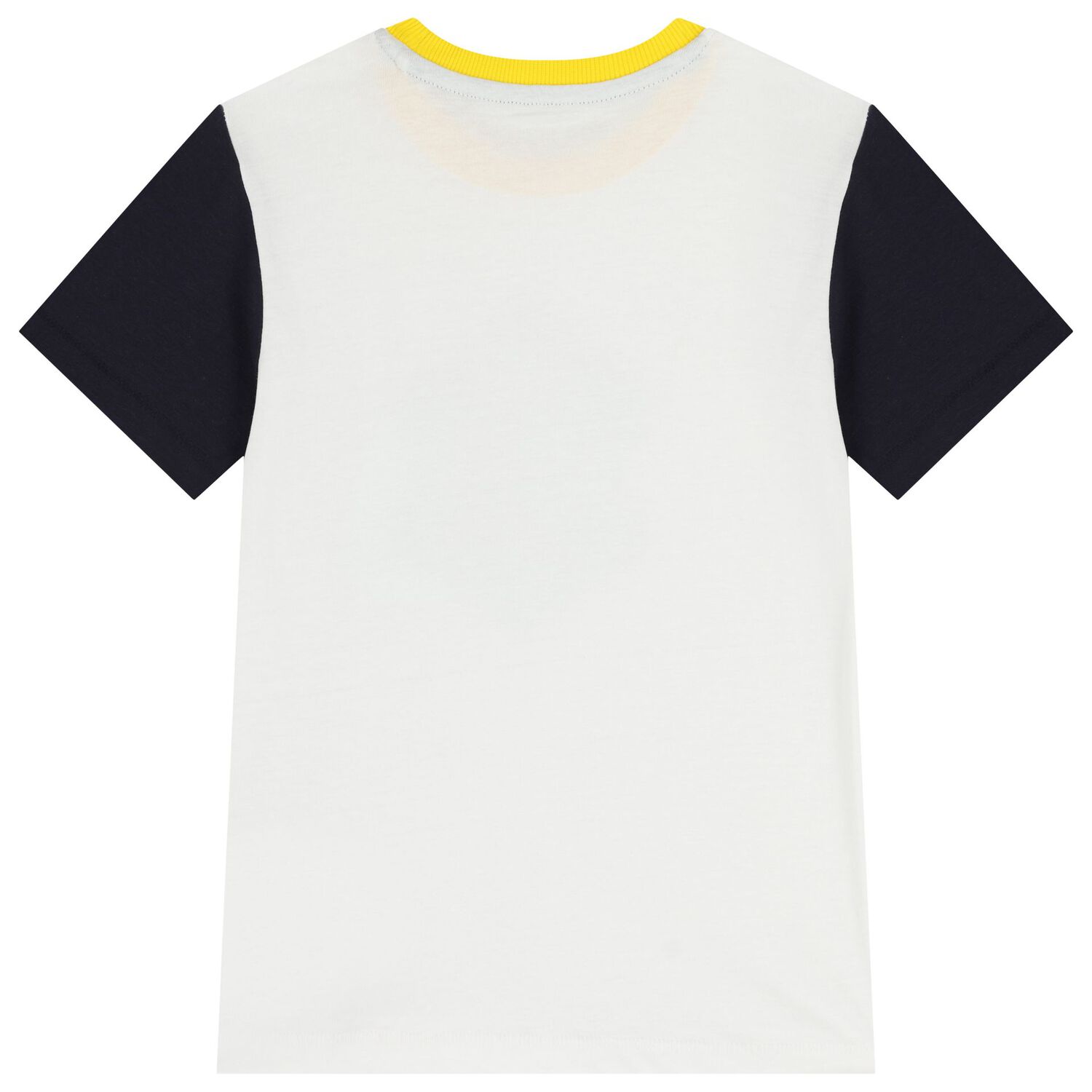 طقم شورت اولاد باللون الأصفر والأبيض, 1, hi-res