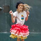 Girls White Eka T-Shirt, 1, hi-res