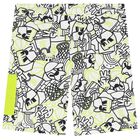 Boys White Shorts, 1, hi-res