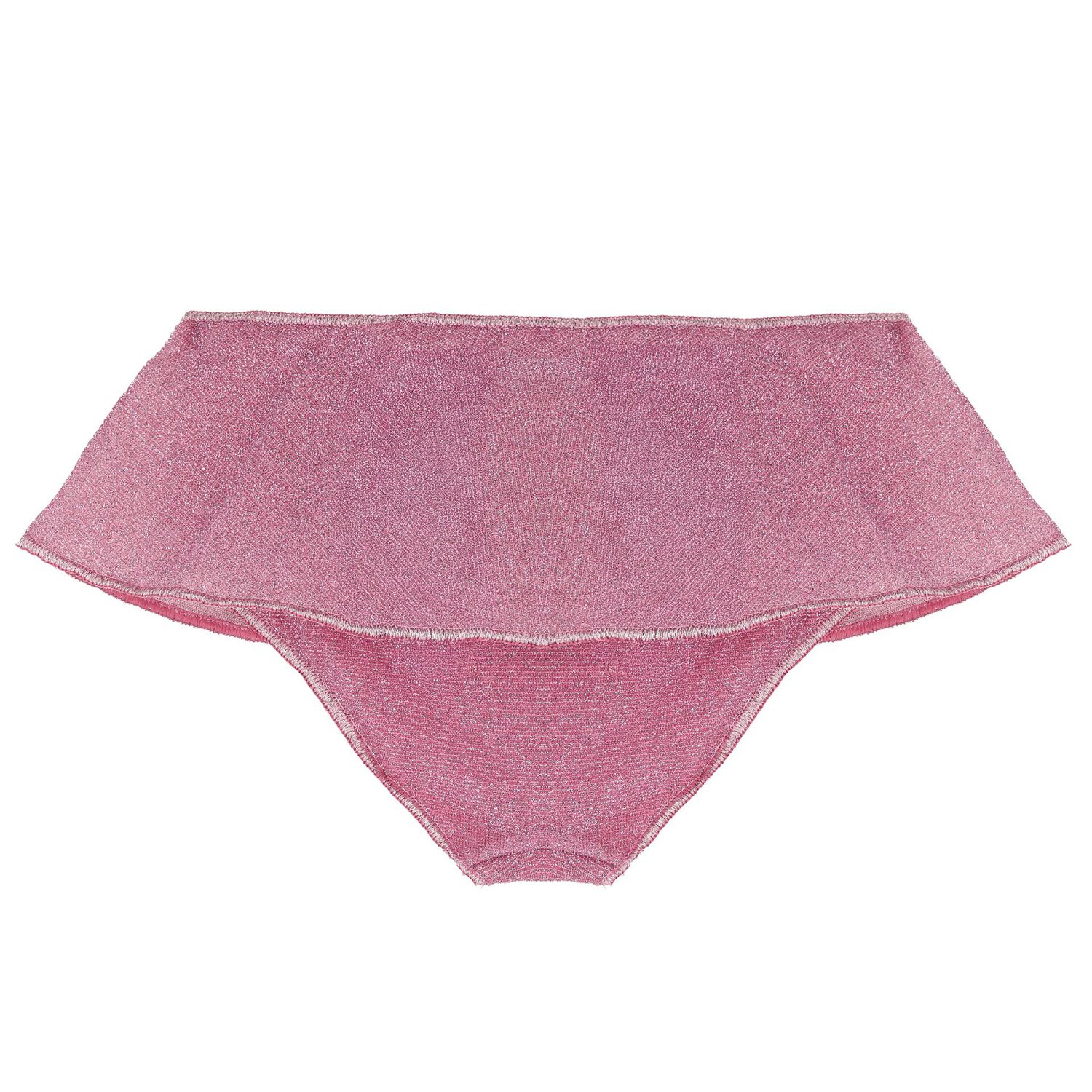 Girls Pink Lumiere Ruffle Bikini, 1, hi-res image number null
