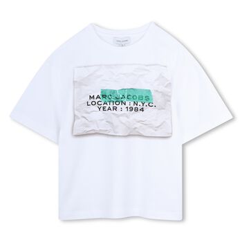 Boys White Logo T-Shirt