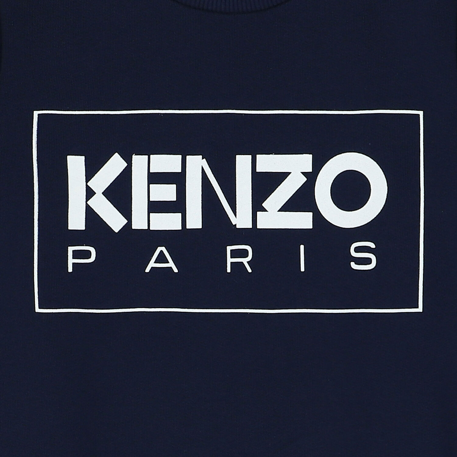 فستان سويت شيرت بالشعار باللون الكحلي , 1, hi-res