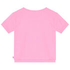 Girls Pink Sequin T-Shirt, 1, hi-res