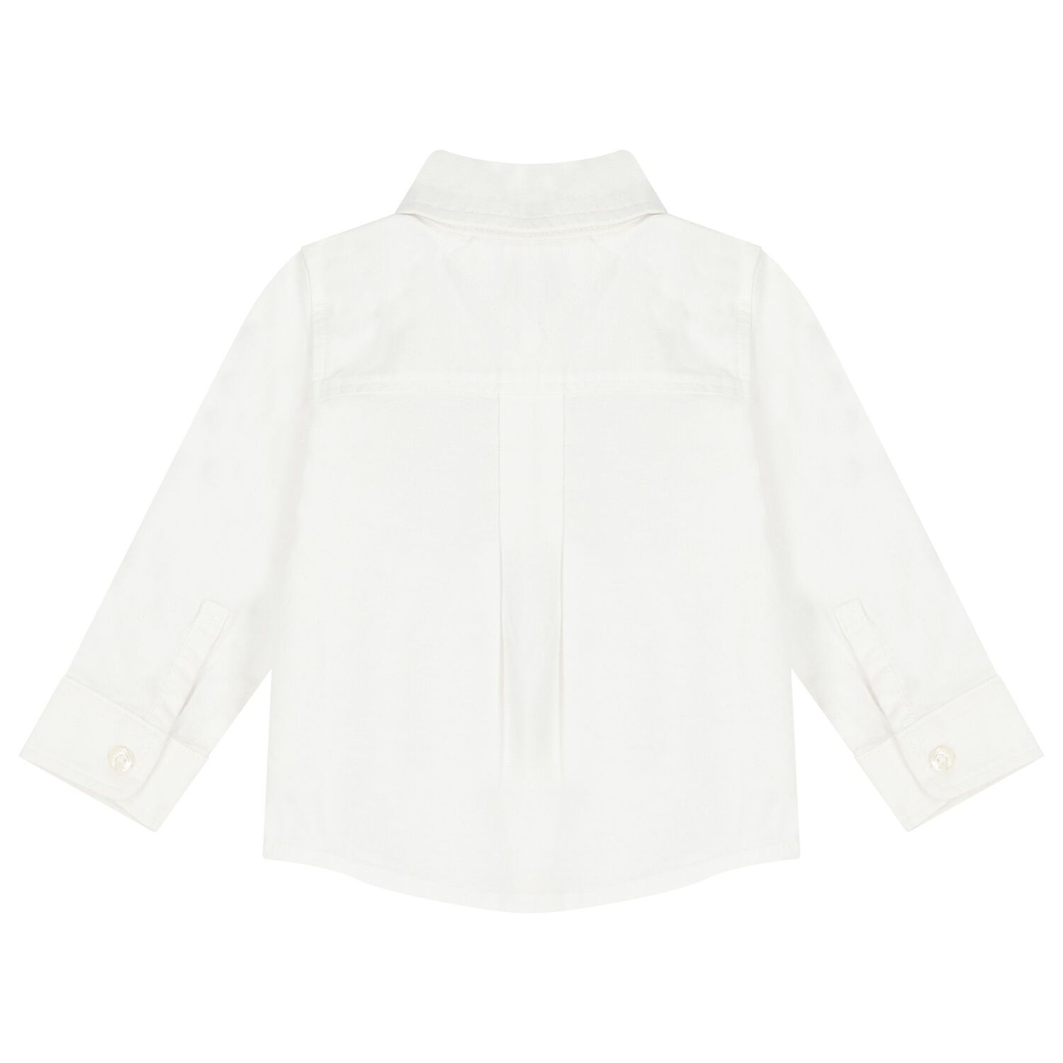 طقم أولاد بنطلون بالشعار باللون الأبيض والكحلي, 1, hi-res image number null