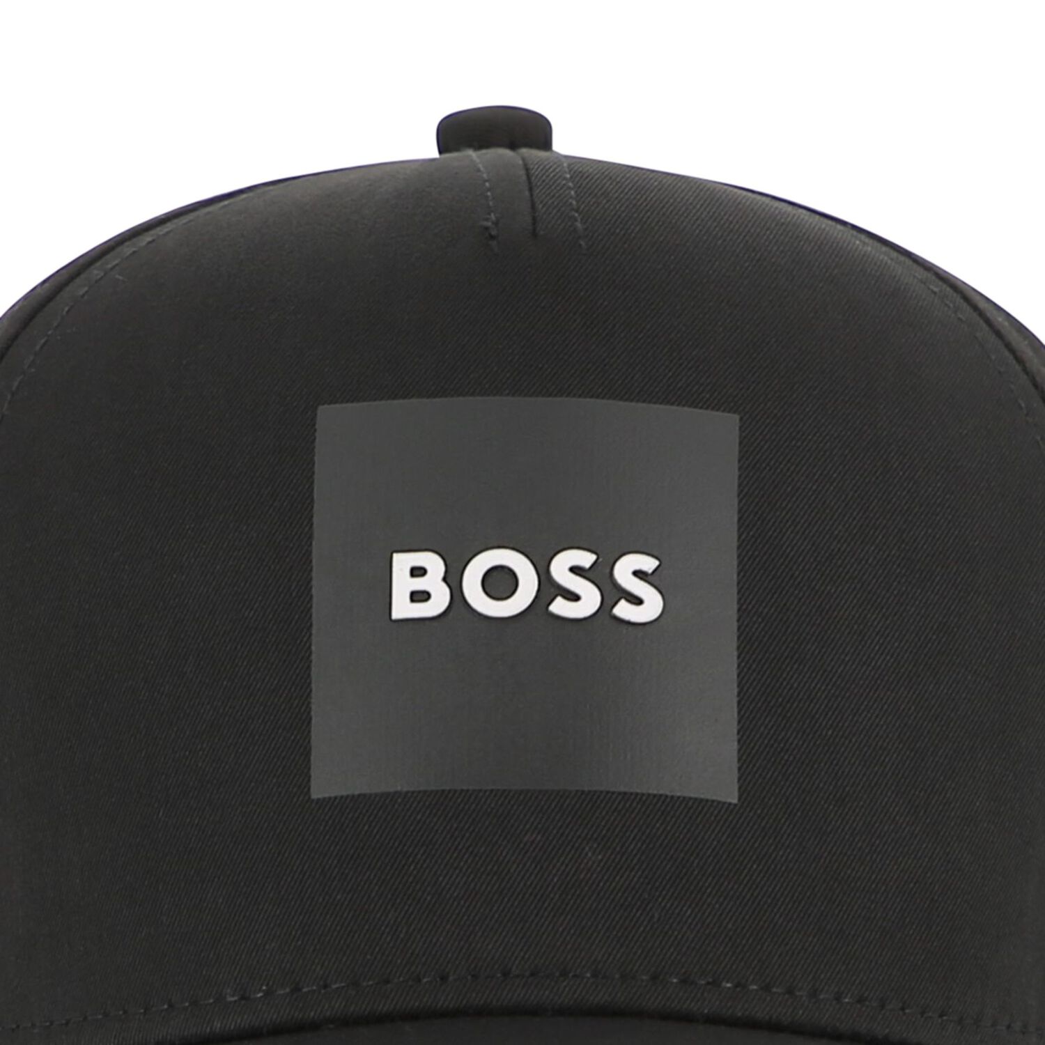 Boys Black Logo Cap, 1, hi-res