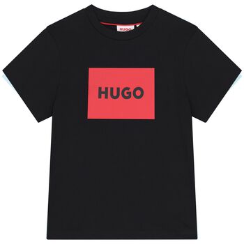 Boys Black Logo T-Shirt 