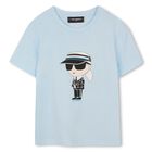 Boys Blue Logo T-Shirt, 3, hi-res
